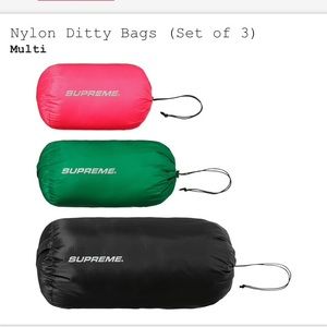 SUPREME NYLON DITTY BAGS